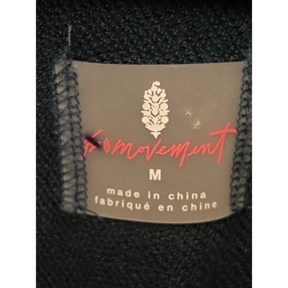 Free People Movement Jacket Women’s Medium Cropped Oversized Outdoor Floral.   Z - Picture 6 of 7